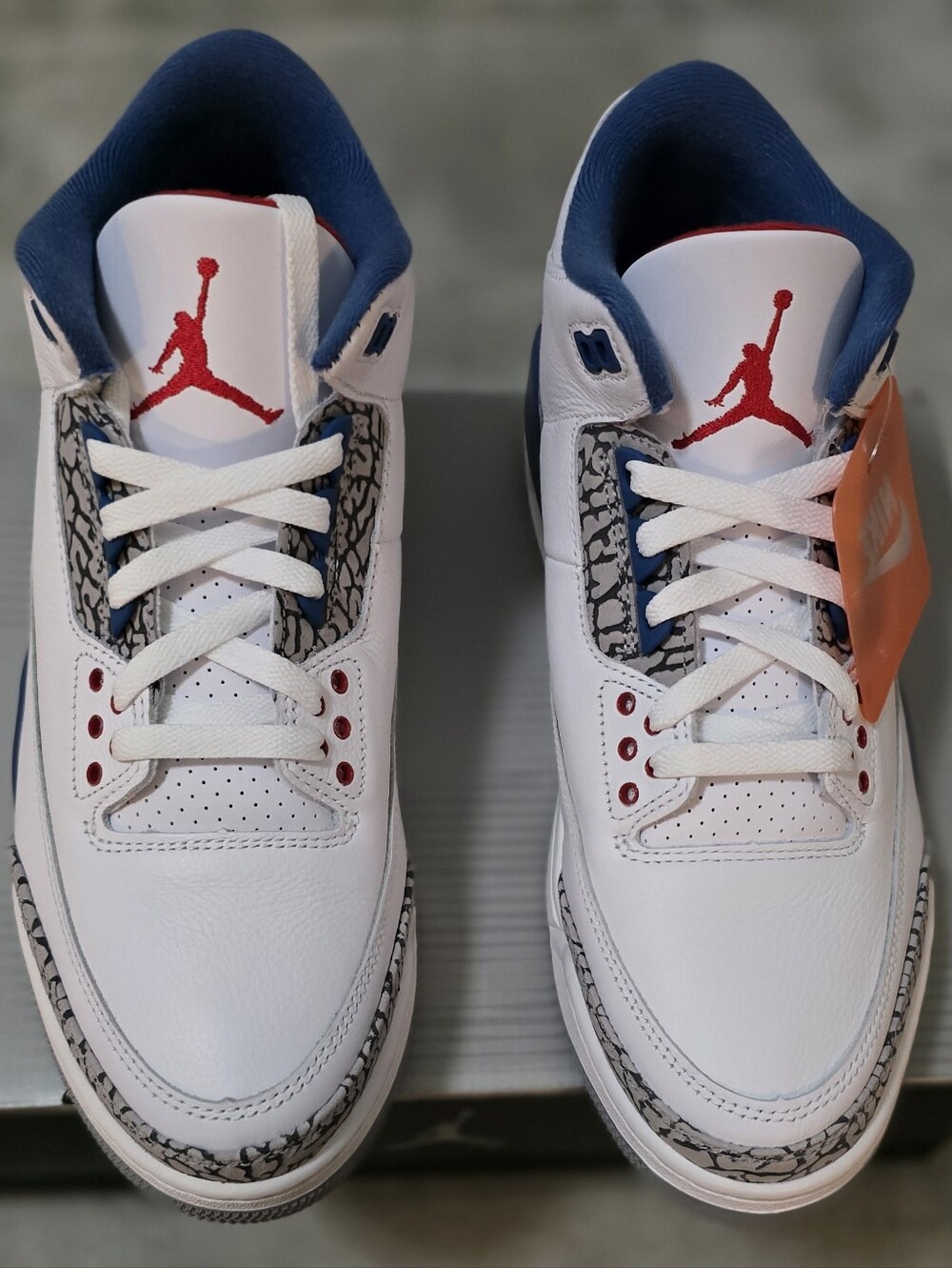 Air Jordan 3 Retro "True Blue" NWT 2 Sizes